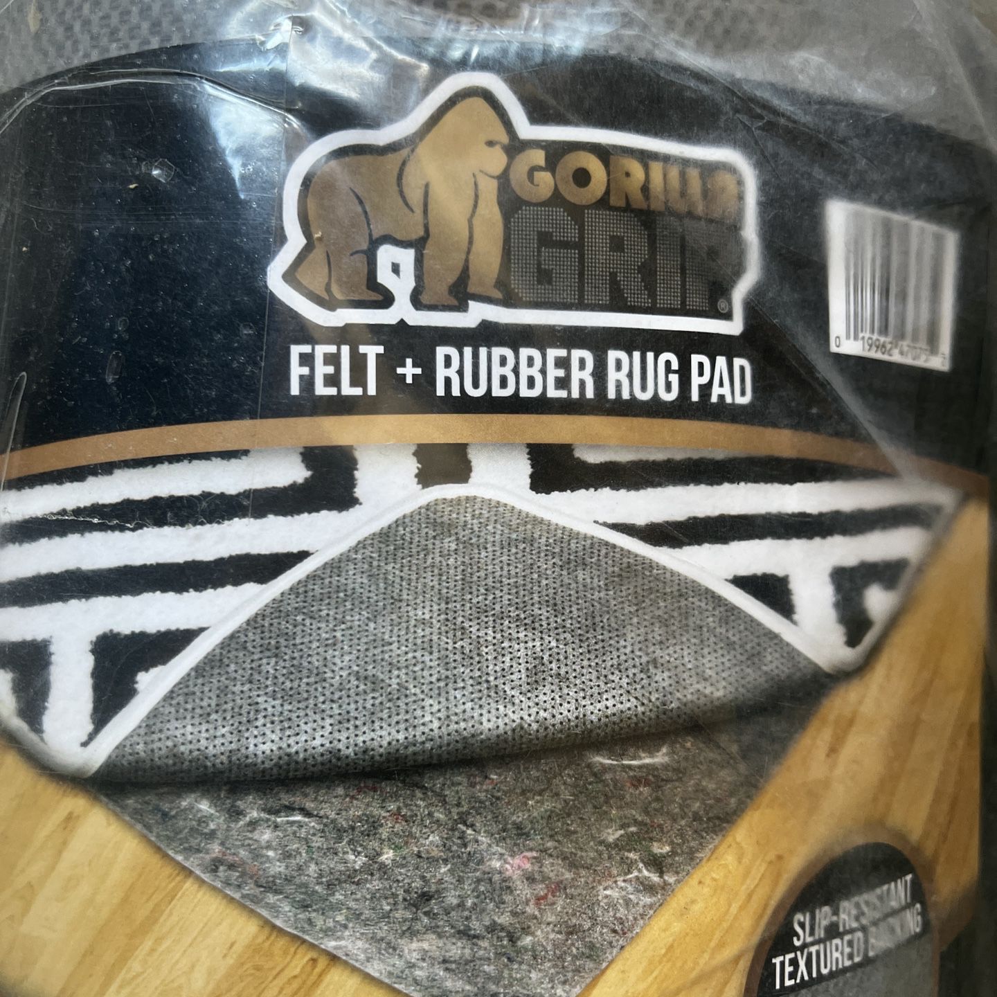 Gorilla Grip  Felt + Rubber Area Rug Pad
