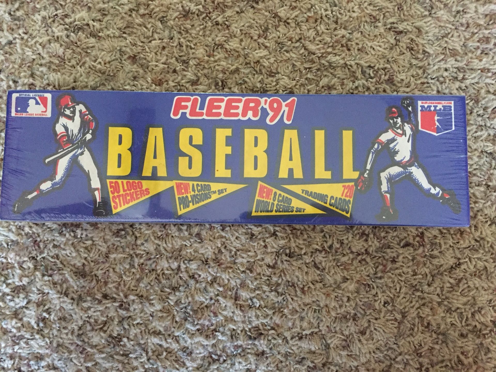 Fleer 1991 baseball cards (unopened)