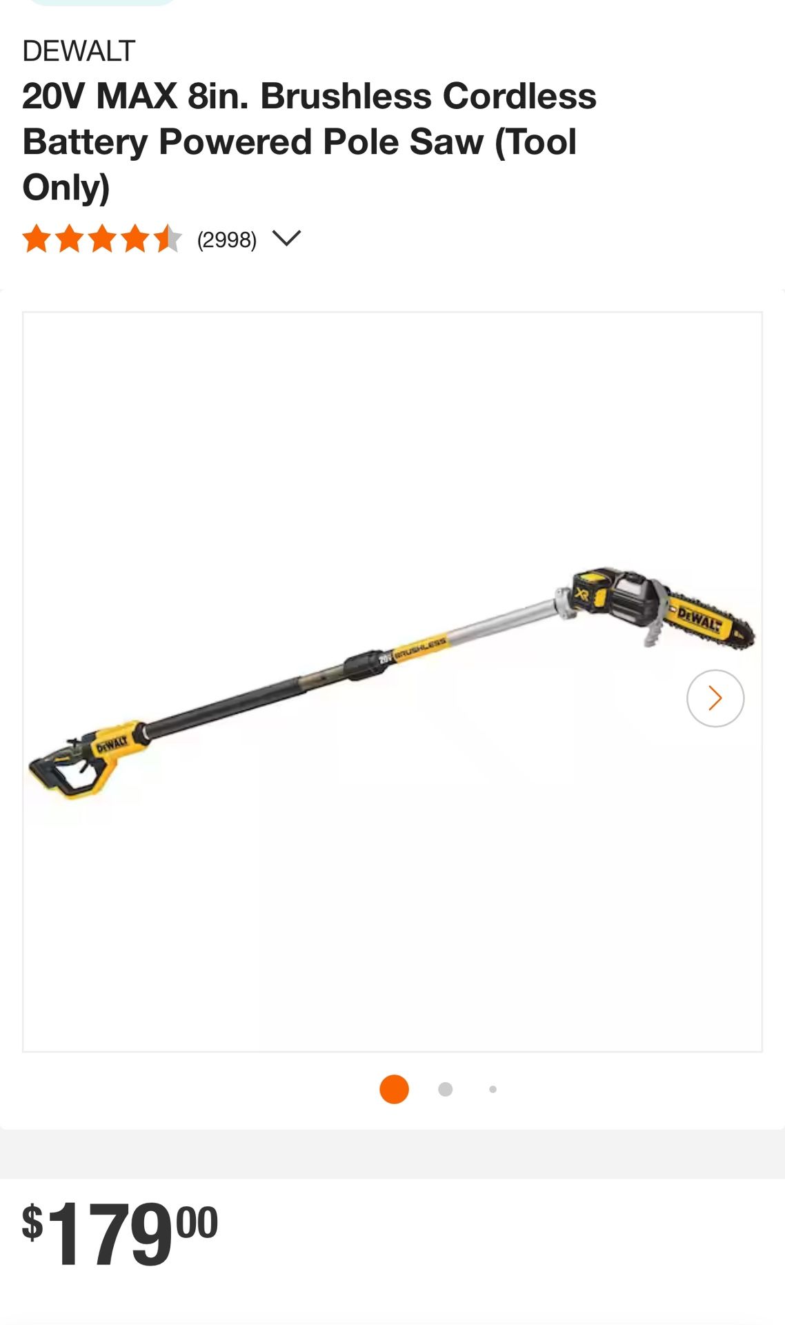 Dewalt Pole Saw
