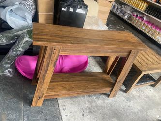 Wooden auxiliary table