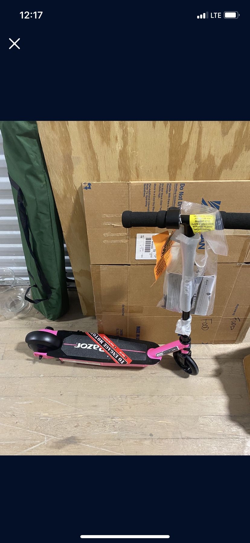 Brand New Electric Razor Scooter