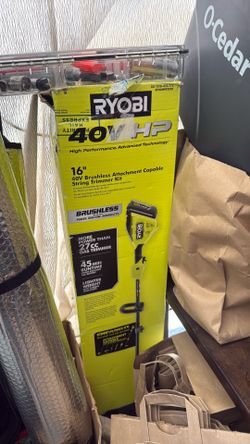 40v brushless string trimmer