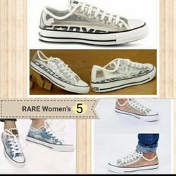 RARE Converse All Star Shoes Women 5