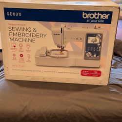 Sewing Machine Brother SE630 $150 Cash 