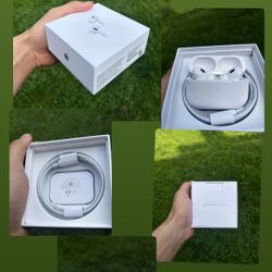 Apple AirPods Pro 2nd Generation with MagSafe Wireless Charging Case.  Genuine