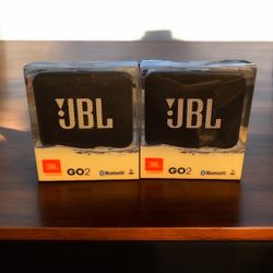 JBL Go 2 Portable Waterproof Bluetooth New 