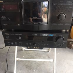 JVC 200 CD Changer + Yamaha Receiver