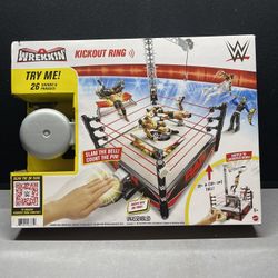 New WWE Wrekkin' Kickout Ring Playset Sounds & Launcher