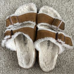 Fuzzy Birkenstocks
