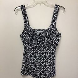Women’s WHITE HOUSE/BLACK MARKET Polyester/spandex sleeveless stretch top… Size small