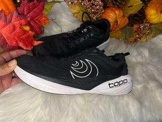Topo Athletic Black Running Sneakers