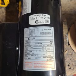 New Pool Pump Motor