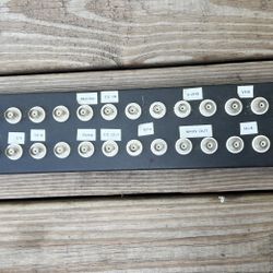 32 Port BNC Coaxial Patch Panel, 2RU 
