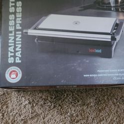 New Stainless Steel Panini Press