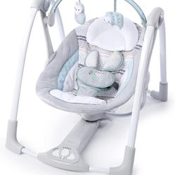 Ingenuity Compact Lightweight Portable Baby Swing 