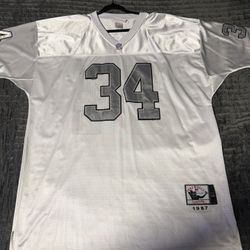 Bo Jackson Raider Jersey (Size 60)