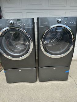 Front Load Washer and Dryer Electric Set