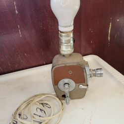 C. 60' s 8mm Camera Converted Yo Light