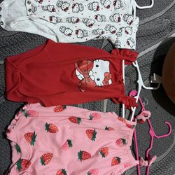 Hello Kitty & Strawberry Outfits