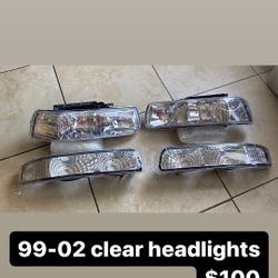 Clear headlights 