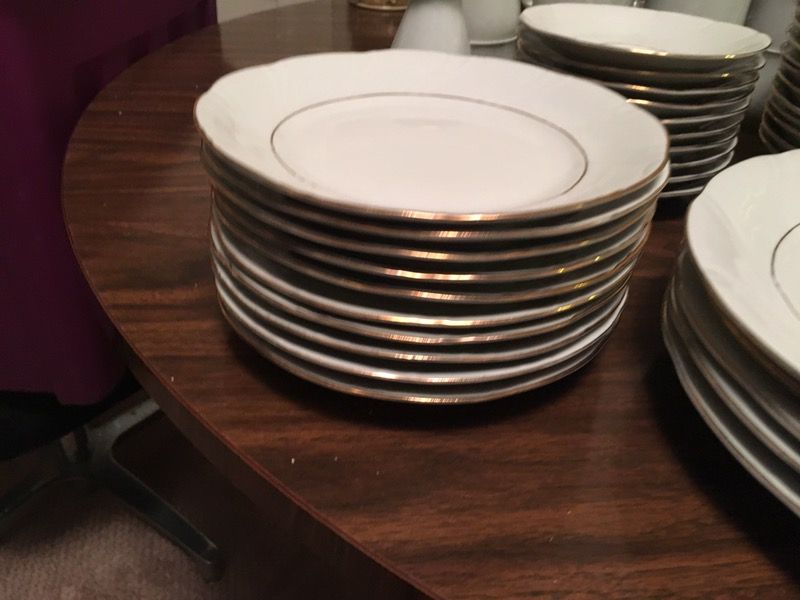Set of Jamestown China Allegro made in Poland for Sale in Ferndale, MI