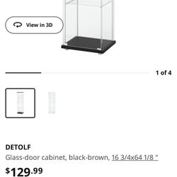IKEA Detolf Display Shelves