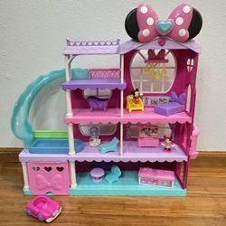 Disney Junior Minnie, Mouse Ultimate Mansion- Includes Accessories