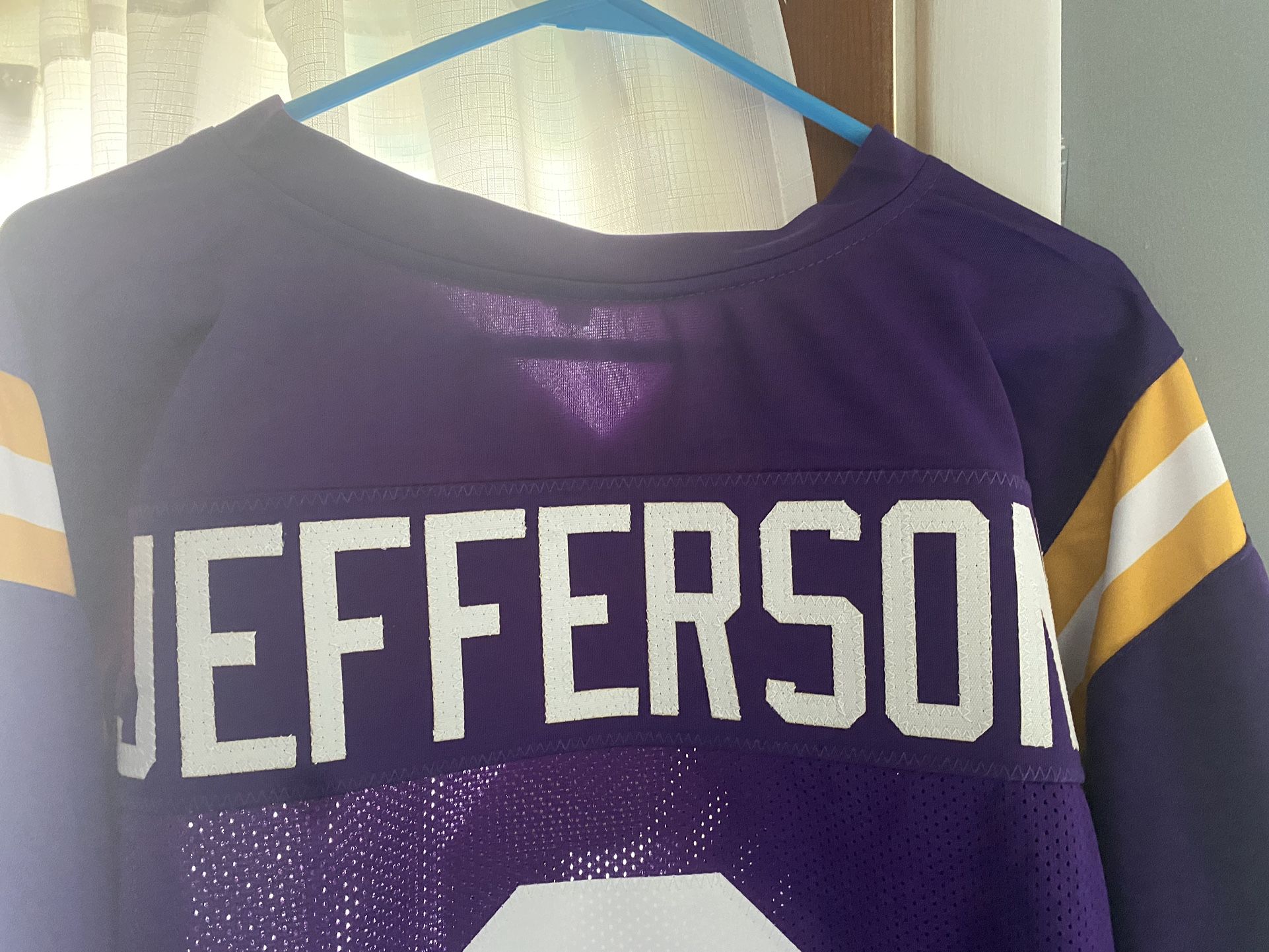 Justin Jefferson Autographed LSU College Football Jersey JSA COA for Sale  in West Sunbury, PA - OfferUp