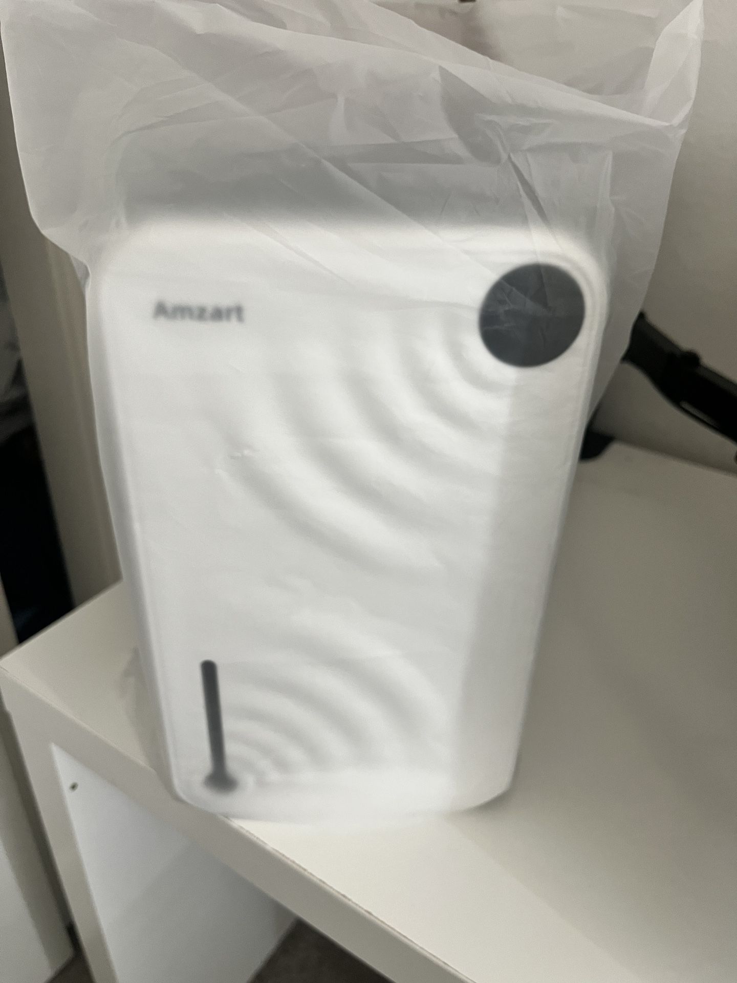 Amzart Dehumidifier(1000 Sq.Ft) Dehumidifier for Home, 118 OZ Water Tank Dehumidifiers for Basement, Dehumidifier with Timer, Humidity Display and Sil