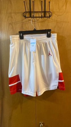 Jordan Basketball Shorts White Red 15$ Med