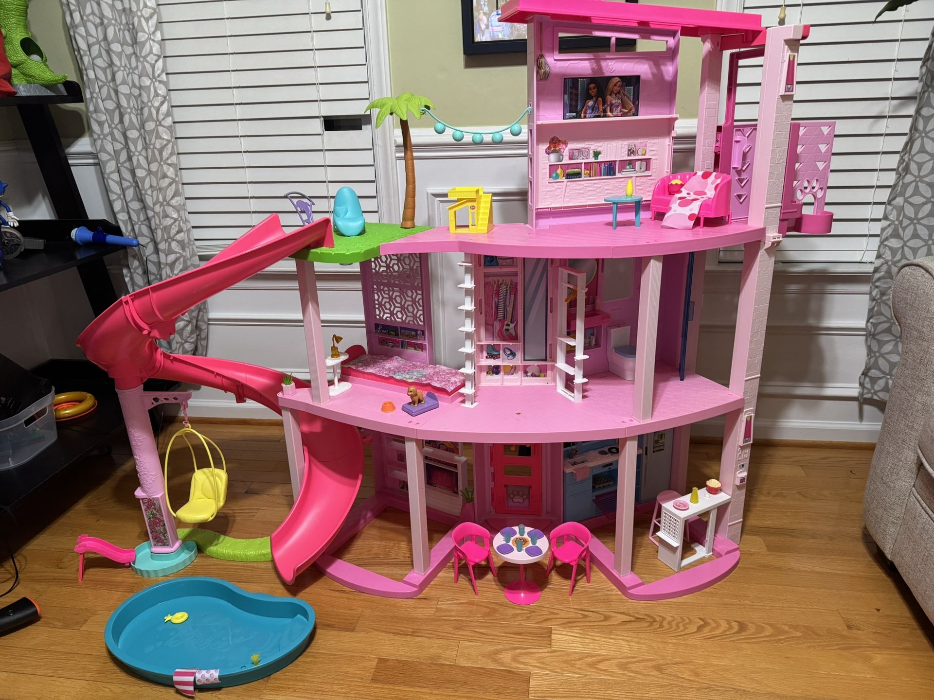 BUILT Barbie Dream House