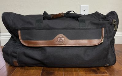 Skyway MCMX Original Large Rolling Duffel Bag Black Wheeled Travel Luggage