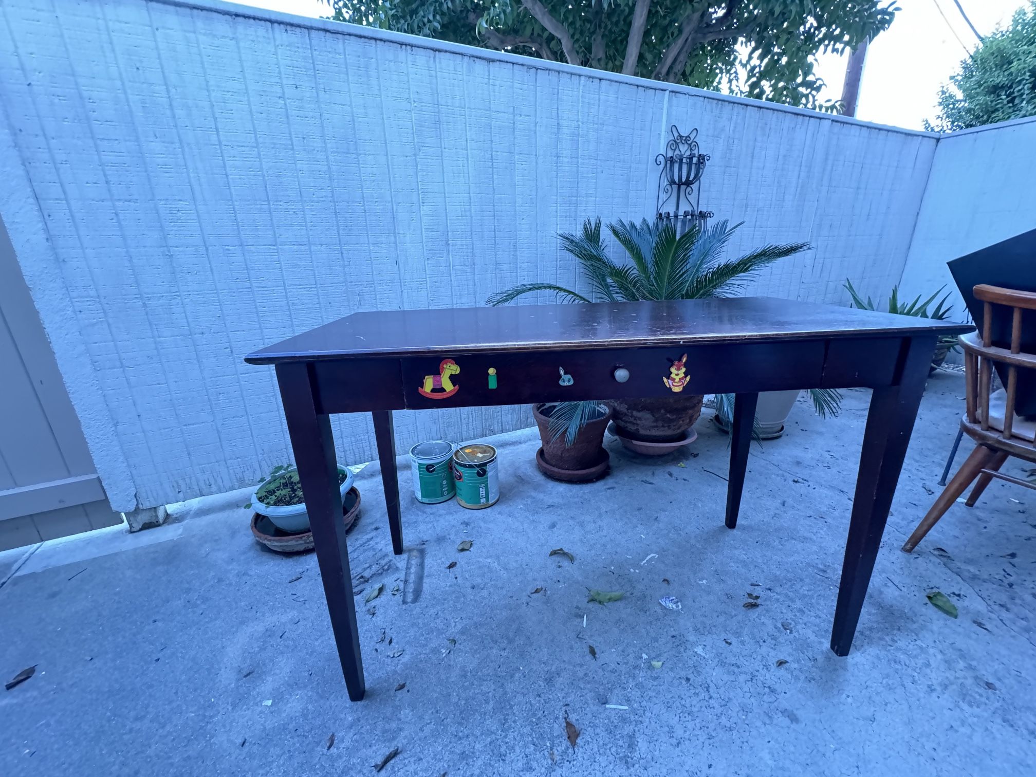 Beautiful Cherrywood 90s Vintage Desk (Make Offer)