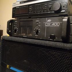 Perfect Working Peavey Cs 400 Power Amp 200 Bucks  Cash