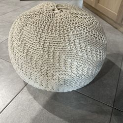 Round Pouf Ottoman