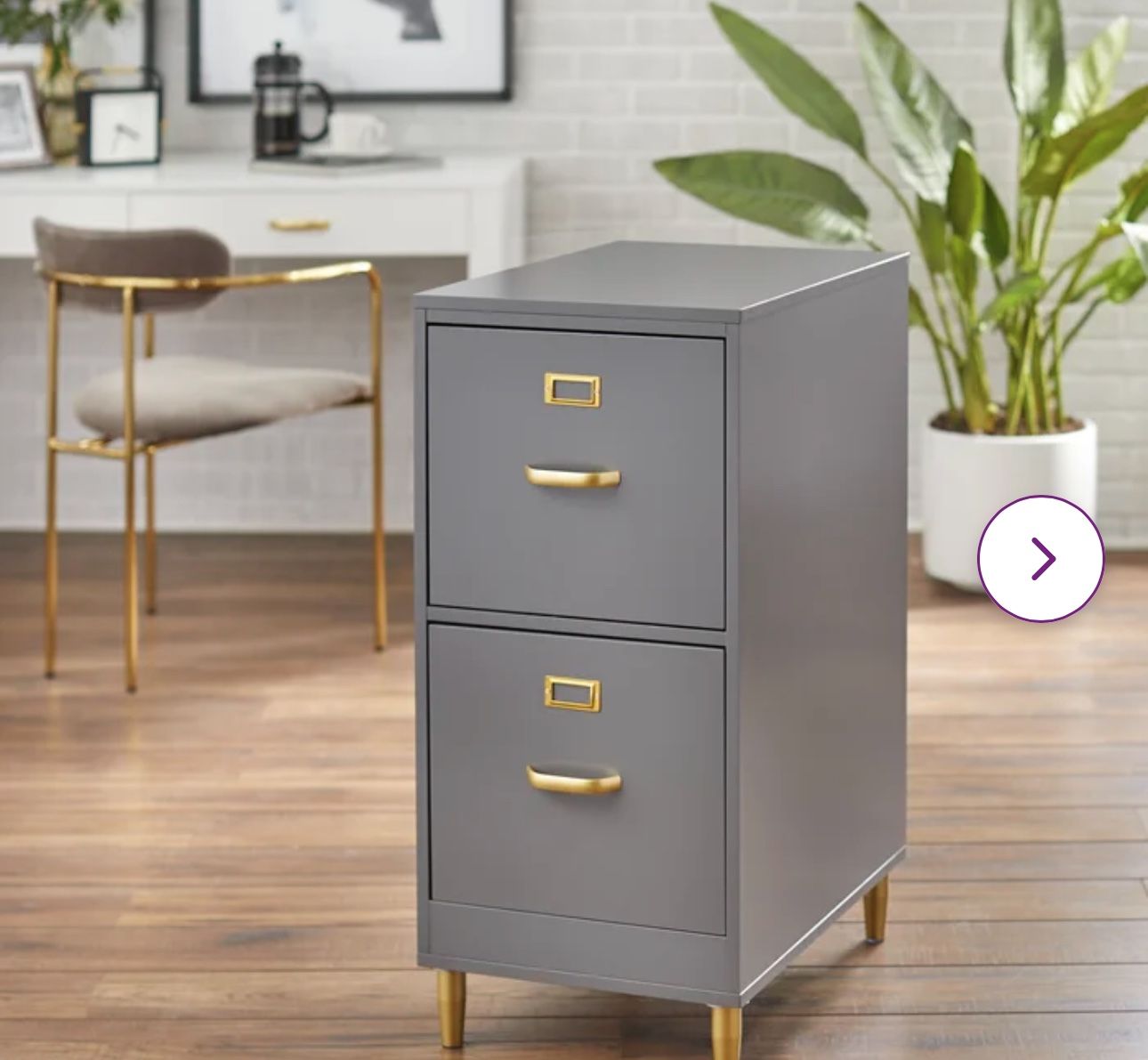 Dahle 15'' Wide 2 -Drawer File Cabinet