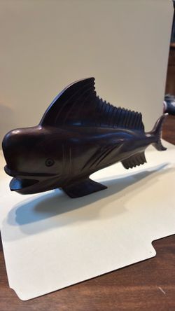 Vintage Ironwood hand carved fish