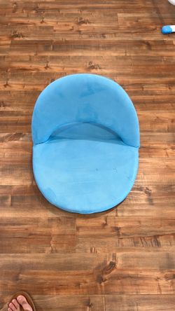 Lakeshore Flex-Space Blue Floor Chair with Back Support