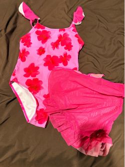 Girls bathing suit with cover