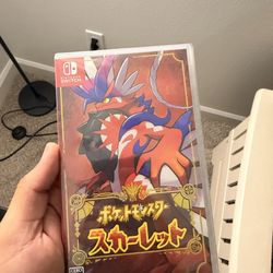 Pokemon Scarlet Japanese Ver.