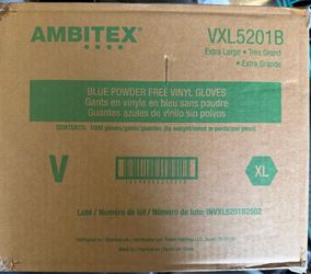 Powder Free Nitrile Gloves X-Large