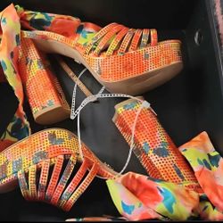 KURT GEIGER LONDON
Women's Pierra Ankle Tie Strappy Platform High Heel Sandals