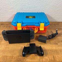 Nintendo Switch Console Bundle W/ Carrying Case & Accessories