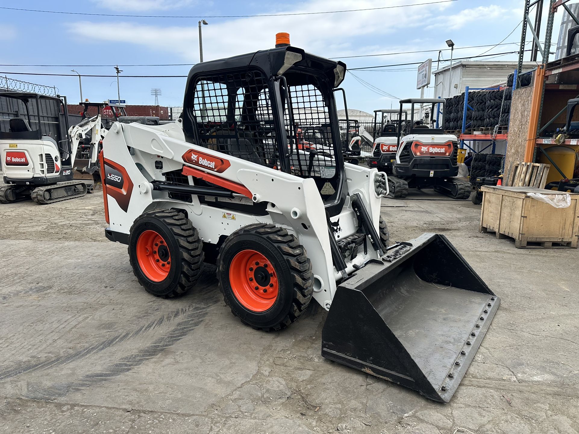 2018 Bobcat S550 Skid Steer 