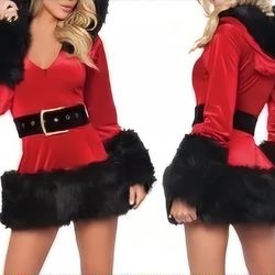 New Womens Santa Outfit 