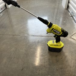 Ryobi ONE+ HP 18V Brushless EZClean 600 PSI 0.7 GPM Cordless Battery Cold Water Power Cleaner with 3.0 Battery