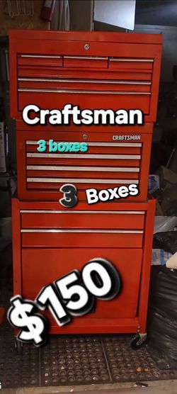 CRAFTSMAN 3 BOXES $150