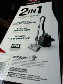 2-in-1 porta power vacuum and blower