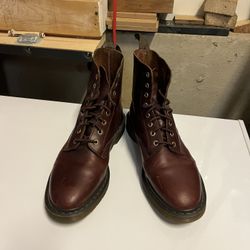 Dr. Martens Men's Red Boots - Size 11 Mens (US)