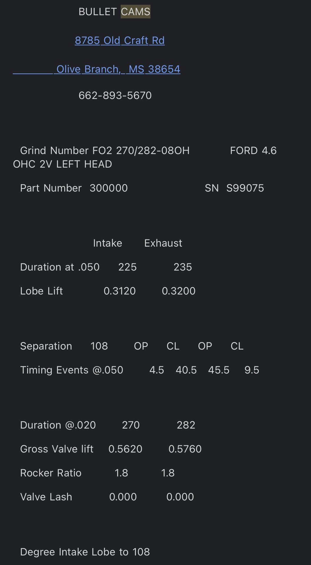 9904 Mustang GT Bullet racing Cams for Sale in Las Vegas, NV OfferUp